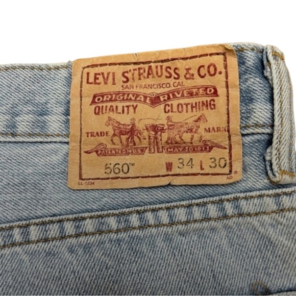 Levi’s 560 Comfort Fit Jeans 34x30 - Picture 2 of 6